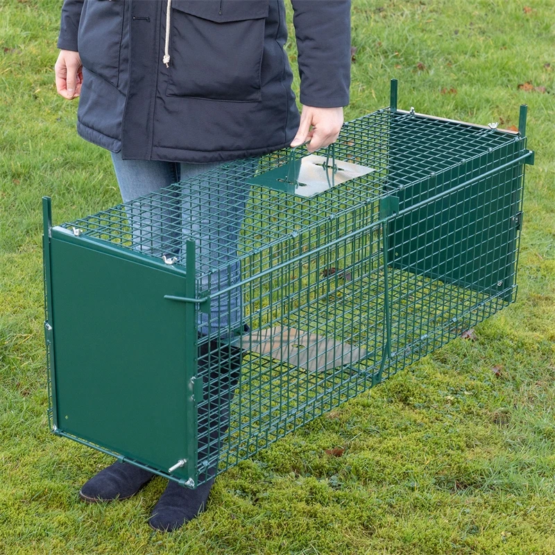 VOSS.farming Lebendfalle, Marderfalle, Fuchsfalle, Waschbärfalle, 30x30x100cm 6 VOSS.farming Lebendfalle, Marderfalle, Fuchsfalle, Waschbärfalle, 30x30x100cm – Bild 4
