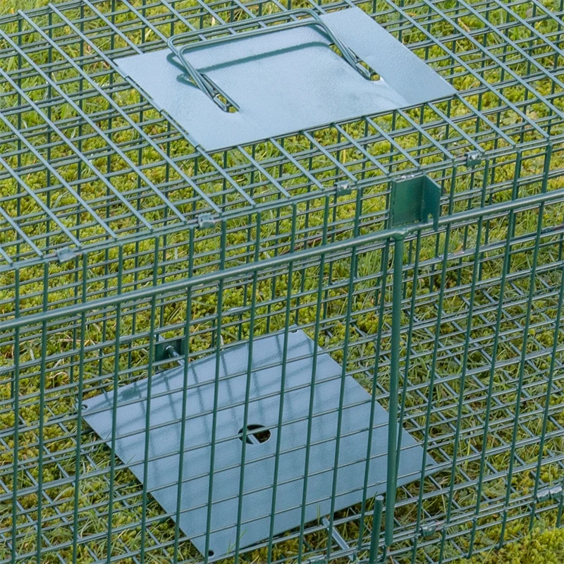 VOSS.farming Lebendfalle, Marderfalle, Fuchsfalle, Waschbärfalle, 30x30x100cm 9 VOSS.farming Lebendfalle, Marderfalle, Fuchsfalle, Waschbärfalle, 30x30x100cm – Bild 7