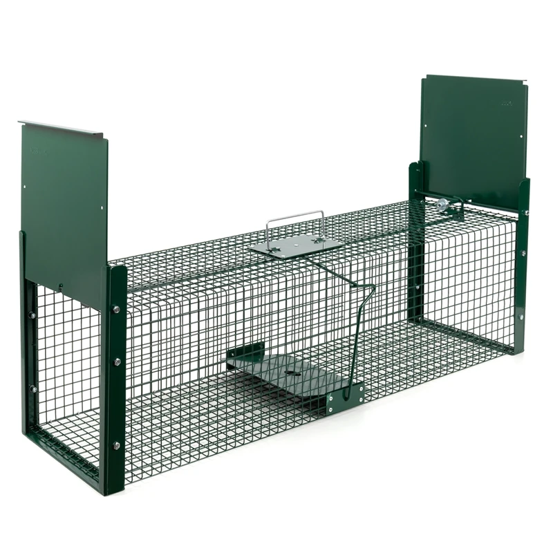 VOSS.farming Lebendfalle, Marderfalle, Fuchsfalle, Waschbärfalle, 27x27x103cm 3 VOSS.farming Lebendfalle, Marderfalle, Fuchsfalle, Waschbärfalle, 27x27x103cm