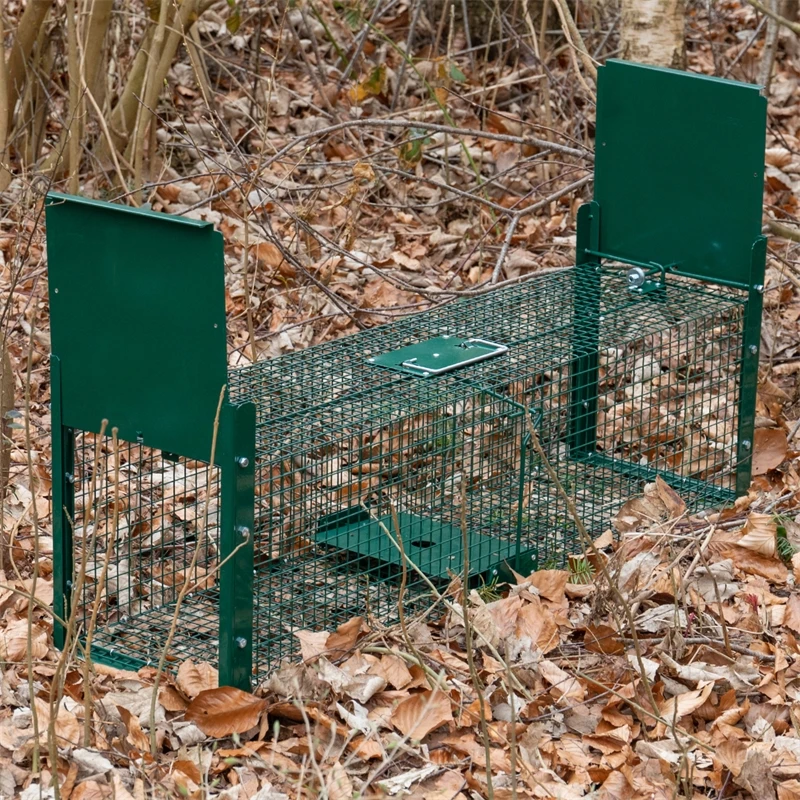 VOSS.farming Lebendfalle, Marderfalle, Fuchsfalle, Waschbärfalle, 27x27x103cm 19 VOSS.farming Lebendfalle, Marderfalle, Fuchsfalle, Waschbärfalle, 27x27x103cm – Bild 17