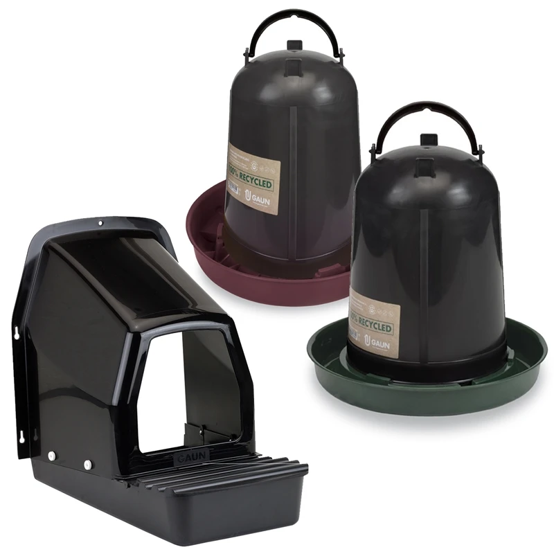 Starterset Für Hühner Und Zwerghühner - ECO Starter KIT Aus Vollständig Recyceltem Kunststoff 3 Starterset Für Hühner Und Zwerghühner - ECO Starter KIT Aus Vollständig Recyceltem Kunststoff