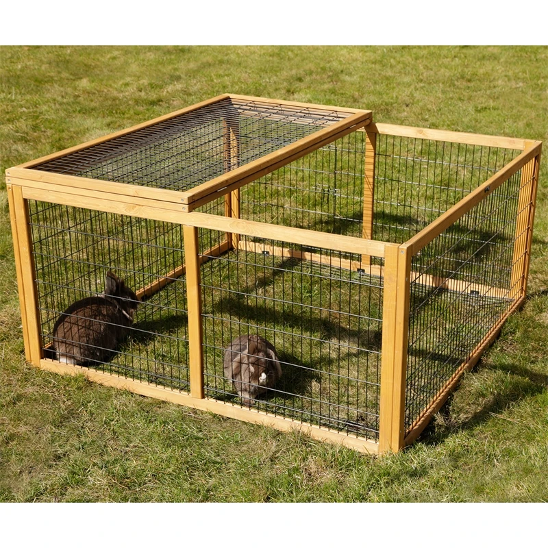 Kleintiergehege, Freilaufgehege Für Kaninchen, Meerschweinchen, Kleintiere, 116 X 116 X 58cm 5 Kleintiergehege, Freilaufgehege Für Kaninchen, Meerschweinchen, Kleintiere, 116 X 116 X 58cm – Bild 3