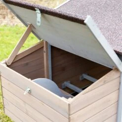 Hühnerstall "Bonny" Inkl. Legenester + Sitzstangen + Freilaufgehege, 181 X 65 X 118cm 14 Hühnerstall "Bonny" Inkl. Legenester + Sitzstangen + Freilaufgehege, 181 X 65 X 118cm -Optimal Ranchzaun Geschäft 559255 huehnerstall bonny erhoehte sicherheit