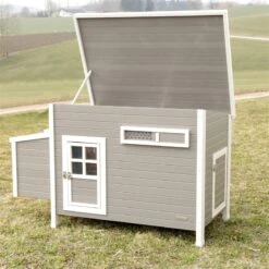 ECO-Kunststoffstall "Barney", Hühnerstall, Kaninchenstall 137 X 73 X 83cm 16 ECO-Kunststoffstall "Barney", Hühnerstall, Kaninchenstall 137 X 73 X 83cm -Optimal Ranchzaun Geschäft 559262 eco kunststoffstall barney huehner ausklappbares dach