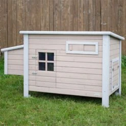 Hühnerstall "Emma" Inkl. Legenester + Sitzstangen, 146 X 74 X 85cm -Optimal Ranchzaun Geschäft 559264 huehnerstall emma wetterfest