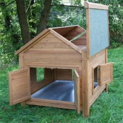 Kleintierstall - Hühnerstall, Kaninchenstall, Nagerstall, 105 X 100 X 108cm 8 Kleintierstall - Hühnerstall, Kaninchenstall, Nagerstall, 105 X 100 X 108cm -Optimal Ranchzaun Geschäft 559270 kleintierstall fuer huehner und kaninchen leichte reinigung