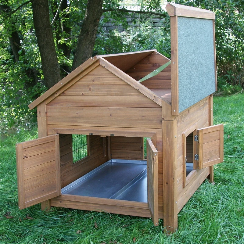 Kleintierstall - Hühnerstall, Kaninchenstall, Nagerstall, 105 X 100 X 108cm 4 Kleintierstall - Hühnerstall, Kaninchenstall, Nagerstall, 105 X 100 X 108cm – Bild 2