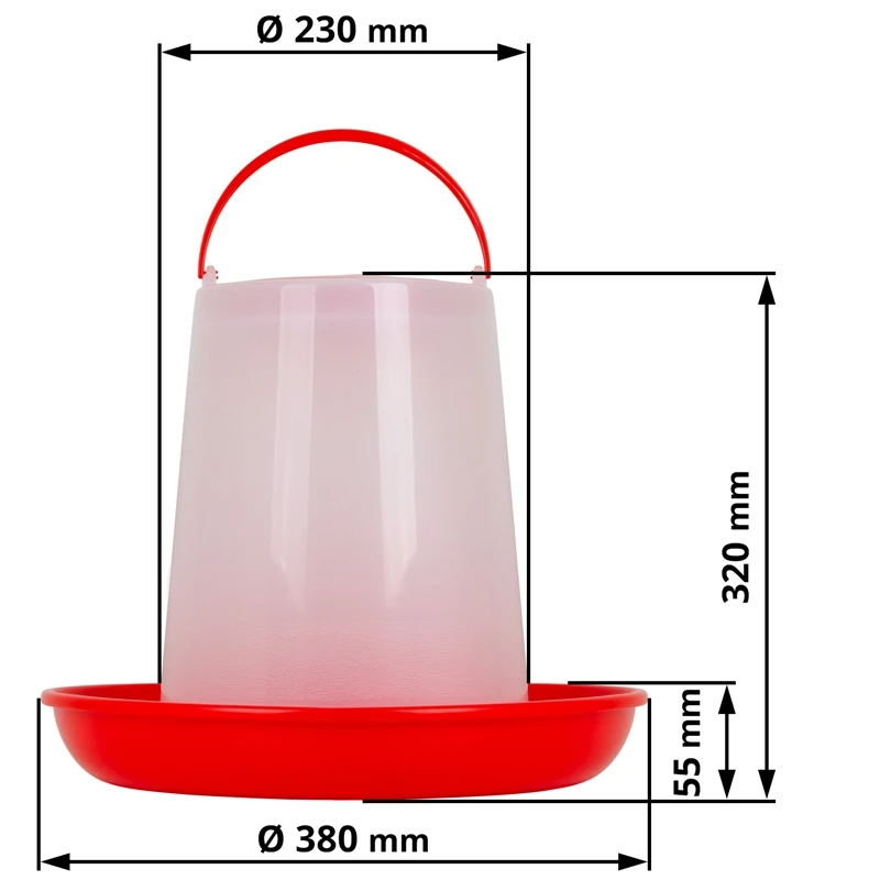 SET VOSS.farming - Geflügelfutterautomat 8kg + Geflügeltränke 10l 19 SET VOSS.farming - Geflügelfutterautomat 8kg + Geflügeltränke 10l – Bild 17