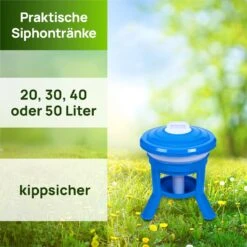 Siphontränke Geflügel Trinkautomat, Geflügeltränke, Hühnertränke -Optimal Ranchzaun Geschäft 560344 3