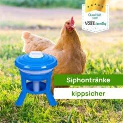 Siphontränke Geflügel Trinkautomat, Geflügeltränke, Hühnertränke -Optimal Ranchzaun Geschäft 560344 4