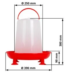 SET VOSS.farming - Geflügelfutterautomat 8kg + Geflügeltränke 10l 26 SET VOSS.farming - Geflügelfutterautomat 8kg + Geflügeltränke 10l -Optimal Ranchzaun Geschäft 560366 voss farming gefluegeltraenke abmessungen 10l