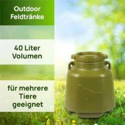 Outdoor Feldtränke, Plastiktränke, Kunststoff 40L -Optimal Ranchzaun Geschäft 560380 3