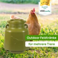 Outdoor Feldtränke, Plastiktränke, Kunststoff 40L -Optimal Ranchzaun Geschäft 560380 4