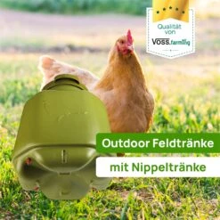 Outdoor Feldtränke 40L Nippeltränke, Kunststoff -Optimal Ranchzaun Geschäft 560381 4