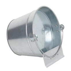 Geflügel Tränkeeimer, Eimertränke, Metall Verzinkt, Verschiedene Größen