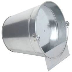 Geflügel Tränkeeimer, Eimertränke, Metall Verzinkt, Verschiedene Größen -Optimal Ranchzaun Geschäft 560396 gefluegel traenkeeimer eimertraenke verzinkt 12l