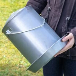 Geflügeltränke Doppelwandig Mit Griff, Wassertränke Hühner Und Geflügel -Optimal Ranchzaun Geschäft 560442 7 metall gefluegeltraenke 7 liter doppelwandig