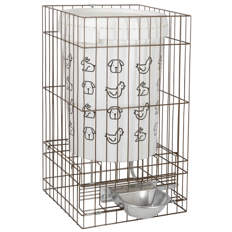 Automatiktränke Mit Alu Trinkschale, Inkl. Metallgestell & Tank 32 / 55 Liter 5 Automatiktränke Mit Alu Trinkschale, Inkl. Metallgestell & Tank 32 / 55 Liter – Bild 3