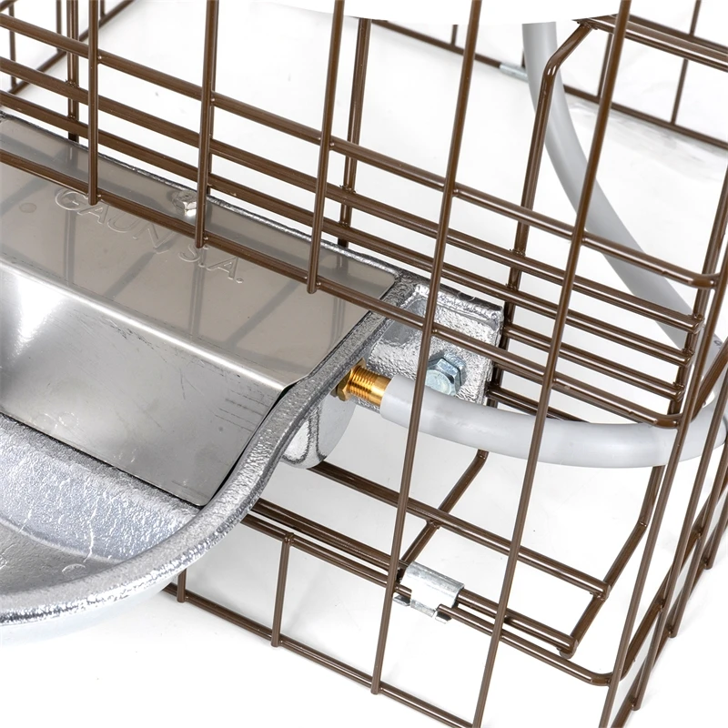 Automatiktränke Mit Alu Trinkschale, Inkl. Metallgestell & Tank 32 / 55 Liter 12 Automatiktränke Mit Alu Trinkschale, Inkl. Metallgestell & Tank 32 / 55 Liter – Bild 10