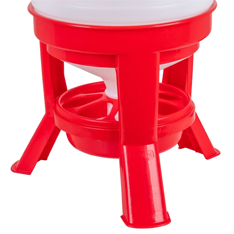 Siphon Futterautomat Für Geflügel - Robuster Geflügelfutterautomat, 25kg 6 Siphon Futterautomat Für Geflügel - Robuster Geflügelfutterautomat, 25kg – Bild 4