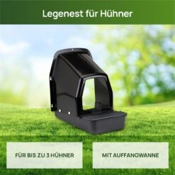 Recyceltes Kunststoff Legenest Für Hühner Mit Auffangwanne, Zum Aufhängen 9 Recyceltes Kunststoff Legenest Für Hühner Mit Auffangwanne, Zum Aufhängen -Optimal Ranchzaun Geschäft 561214 3