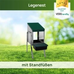 Hühner Legenest, Abrollnest Zum Aufstellen Inkl. Standfüße Aus Metall 10 Hühner Legenest, Abrollnest Zum Aufstellen Inkl. Standfüße Aus Metall -Optimal Ranchzaun Geschäft 561270 4