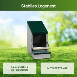 Legenest, Brutnest Für Hühner, Mit Sitzstange -Optimal Ranchzaun Geschäft 561500 3