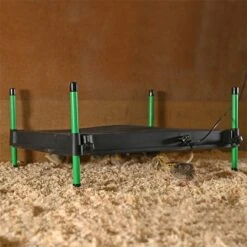 Küken Wärmeplatte "CosyHeat" - Kükenaufzucht, 40x50cm, 50W -Optimal Ranchzaun Geschäft 561731 kueken heiz platte cosyheat 40x50cm hoehenverstellbare standbeine