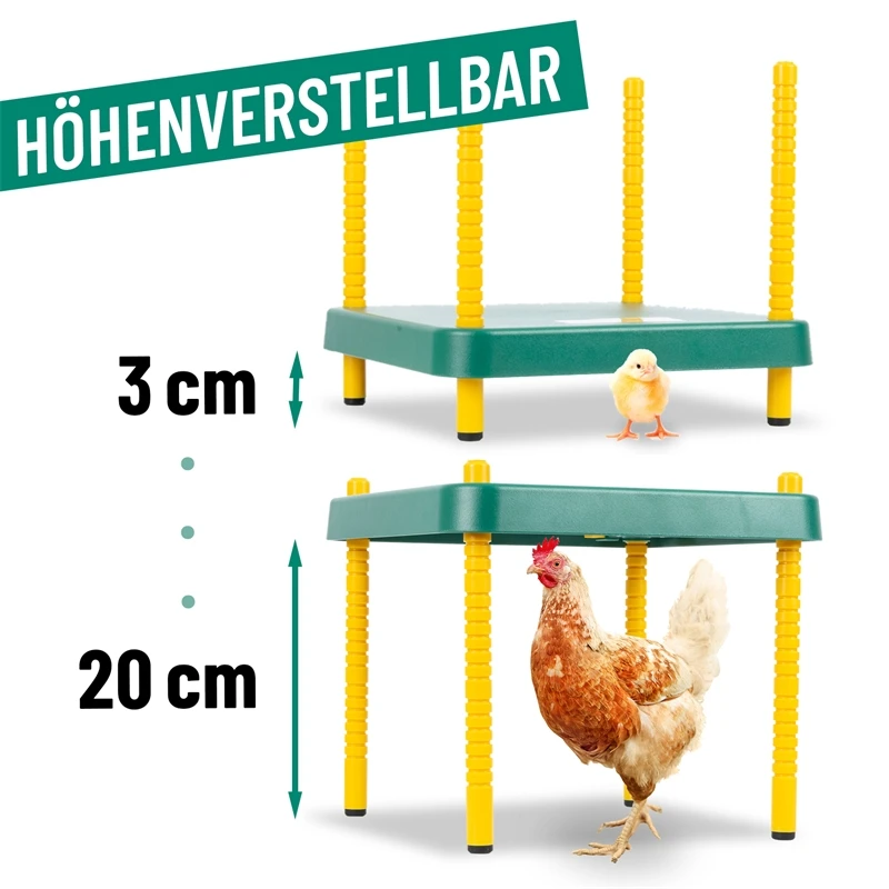 VOSS.farming Küken Wärmeplatte "VD25" - Kükenaufzucht, 25x25cm, 21W 12 VOSS.farming Küken Wärmeplatte "VD25" - Kükenaufzucht, 25x25cm, 21W – Bild 10