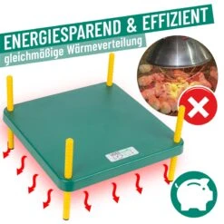 VOSS.farming Küken Wärmeplatte "VD35" - Kükenaufzucht, 35x35cm, 30W -Optimal Ranchzaun Geschäft 561760 voss farming waermeplatte energiesparend effizient