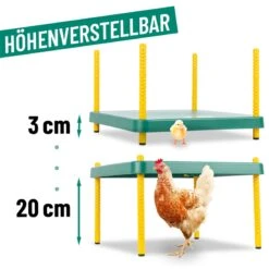 VOSS.farming Küken Wärmeplatte "VD35" - Kükenaufzucht, 35x35cm, 30W -Optimal Ranchzaun Geschäft 561760 voss farming waermeplatte hoehenverstellbar