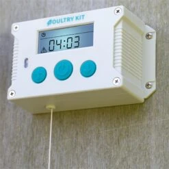 SET VOSS.farming Poultry Kit - Automatische Hühnertür, Hühnerklappe 300 X 400mm -Optimal Ranchzaun Geschäft 561810 voss farming automatische huehnerklappe gefluegelstall