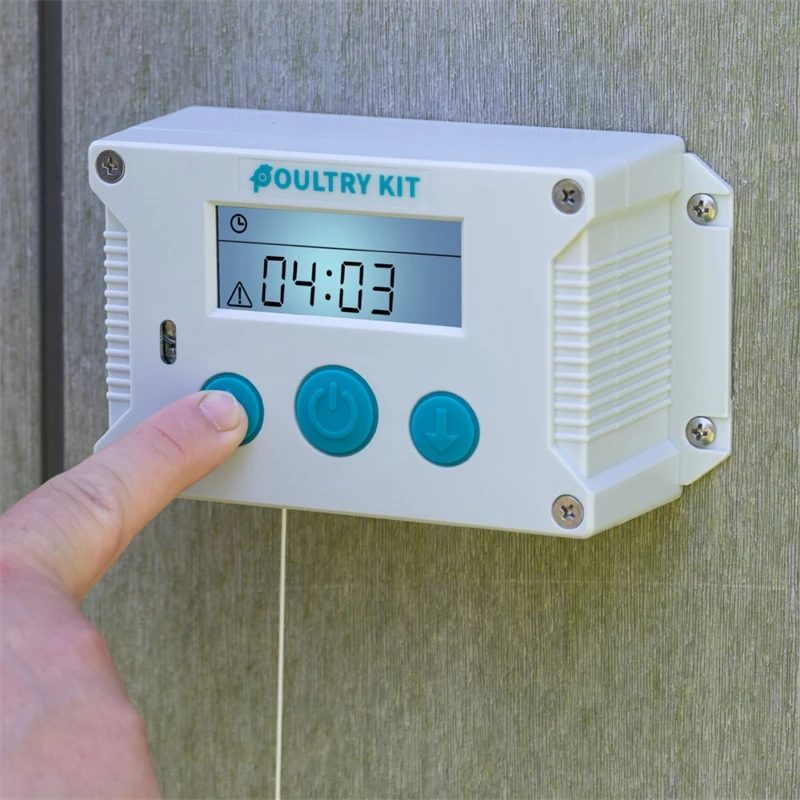 SET VOSS.farming Poultry Kit - Automatische Hühnertür, Hühnerklappe 220 X 330mm 8 SET VOSS.farming Poultry Kit - Automatische Hühnertür, Hühnerklappe 220 X 330mm – Bild 6