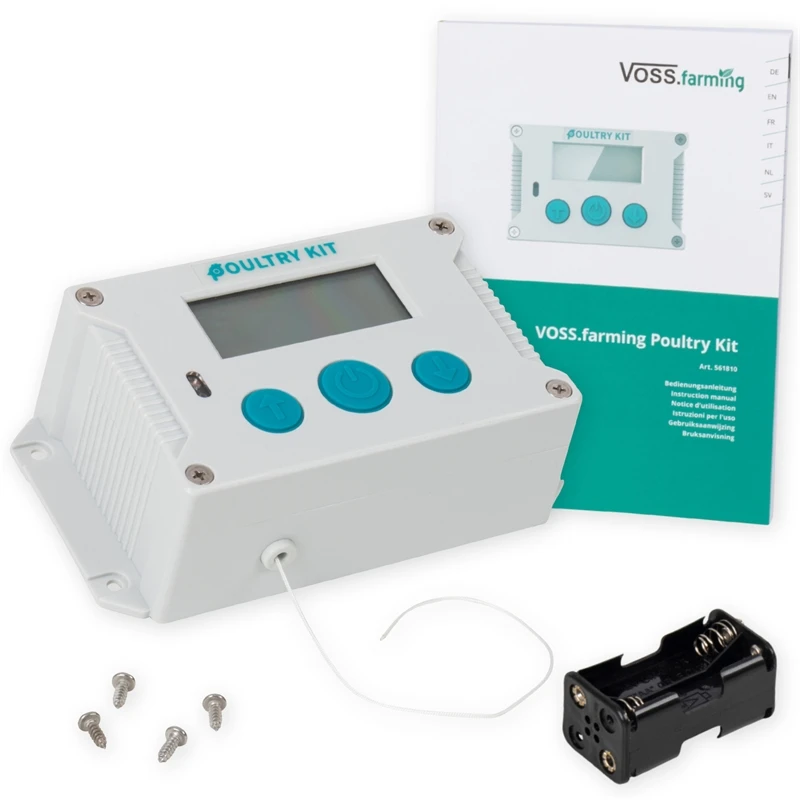 VOSS.farming Automatische Hühnerklappe, Hühnertür, Poultry Kit 4 VOSS.farming Automatische Hühnerklappe, Hühnertür, Poultry Kit – Bild 2