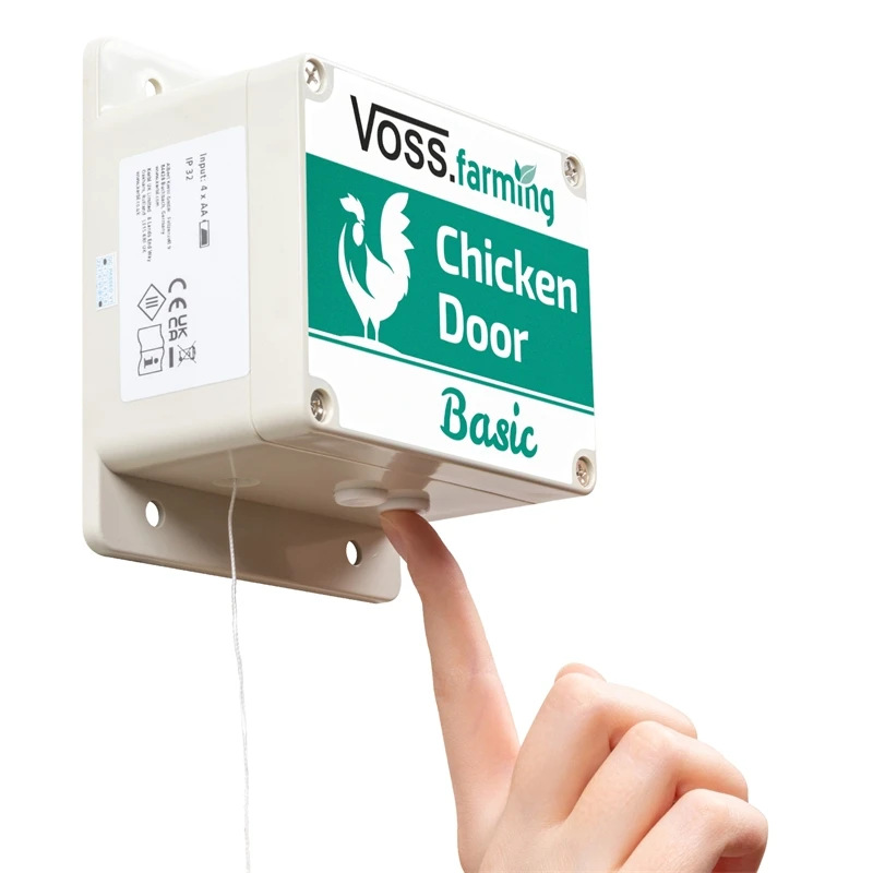 VOSS.farming "Chicken-Door Basic" - Automatische Hühnerklappe, Elektrische Hühnertür 4 VOSS.farming "Chicken-Door Basic" - Automatische Hühnerklappe, Elektrische Hühnertür – Bild 2