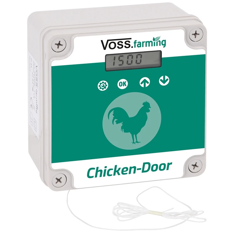 SET VOSS.farming Chicken-Door + Hühnerklappe, Alu 300 X 400mm 5 SET VOSS.farming Chicken-Door + Hühnerklappe, Alu 300 X 400mm – Bild 3