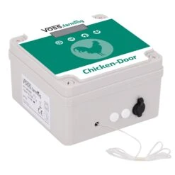 SET VOSS.farming Chicken-Door + Hühnerklappe, Alu 220 X 330mm -Optimal Ranchzaun Geschäft 561852 voss farming automatische huehnertuer chickendoor 4