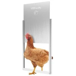 SET VOSS.farming Chicken-Door + Hühnerklappe, Alu 300 X 400mm 18 SET VOSS.farming Chicken-Door + Hühnerklappe, Alu 300 X 400mm -Optimal Ranchzaun Geschäft 561862 huehnerklappe schiebetuer aus aluminium 300x400mm 2