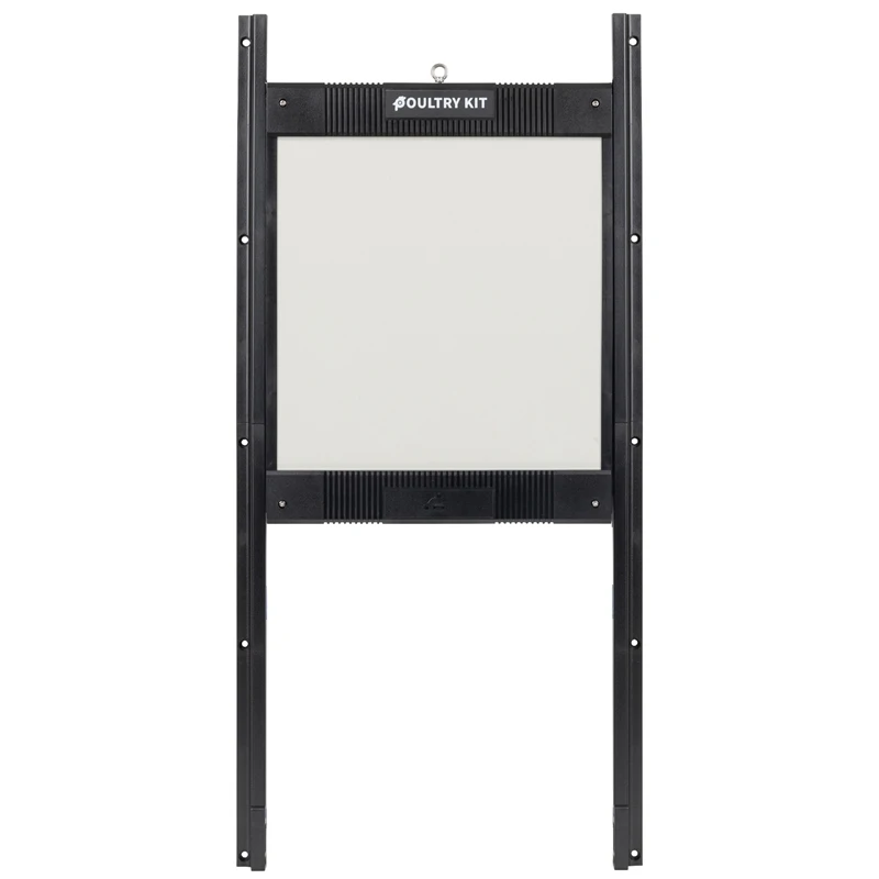 Poultry Kit Hühnerklappe Tür-Set - Selbstverriegelnde Hühner-Schiebetür, 250 X 320mm 7 Poultry Kit Hühnerklappe Tür-Set - Selbstverriegelnde Hühner-Schiebetür, 250 X 320mm – Bild 5