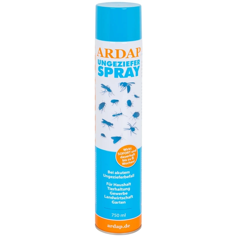 6x ARDAP Ungezieferspray, 750ml 4 6x ARDAP Ungezieferspray, 750ml – Bild 2