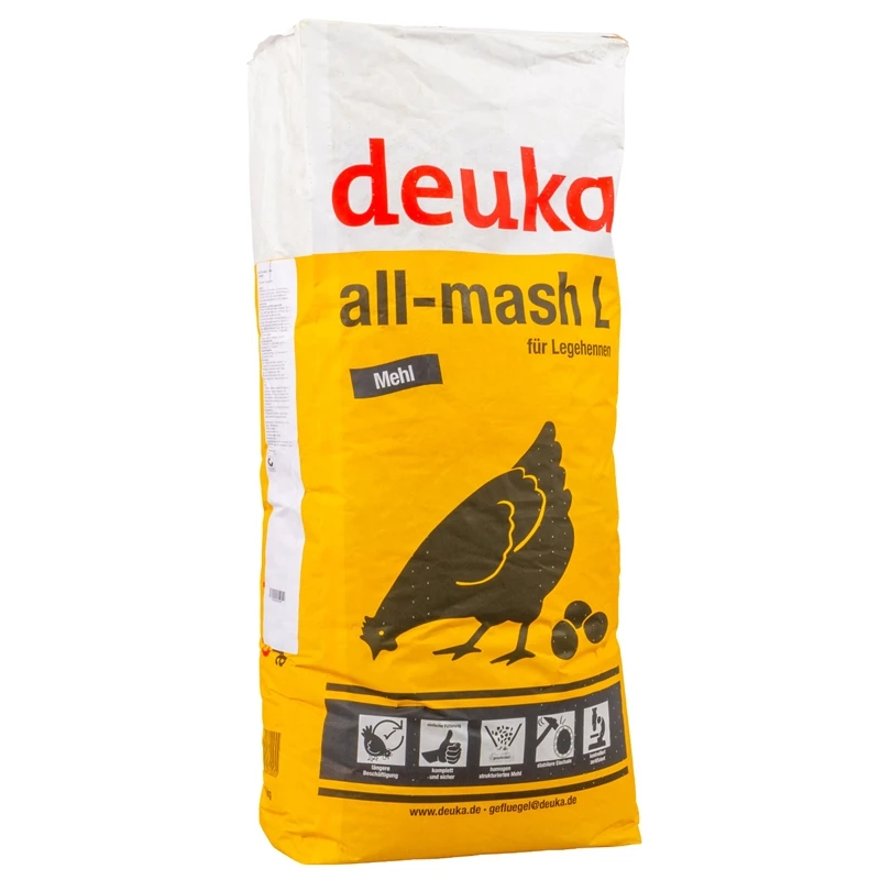 Palette Deuka All-mash L Mehl, Legehennenfutter 30 X 25kg 4 Palette Deuka All-mash L Mehl, Legehennenfutter 30 X 25kg – Bild 2