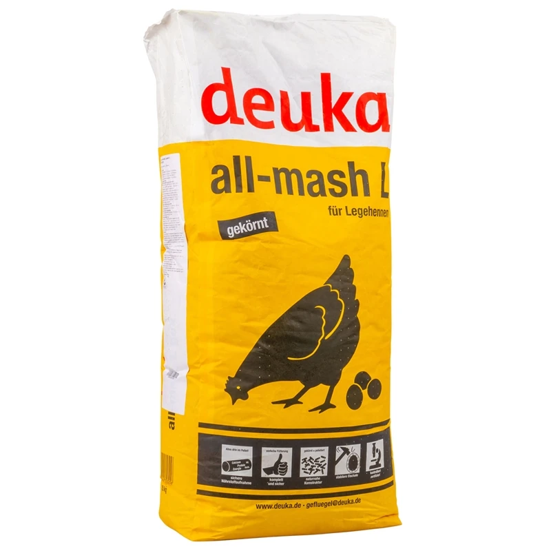 Palette Deuka All-mash L Mehl Gekörnt, Legehennenfutter 30 X 25kg 4 Palette Deuka All-mash L Mehl Gekörnt, Legehennenfutter 30 X 25kg – Bild 2