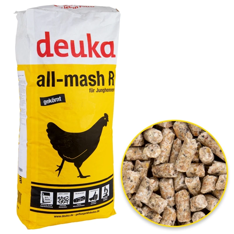 Deuka All-mash R Gekörnt, Ohne Kokzidiostatikum - Junghennenfutter, 25kg 3 Deuka All-mash R Gekörnt, Ohne Kokzidiostatikum - Junghennenfutter, 25kg