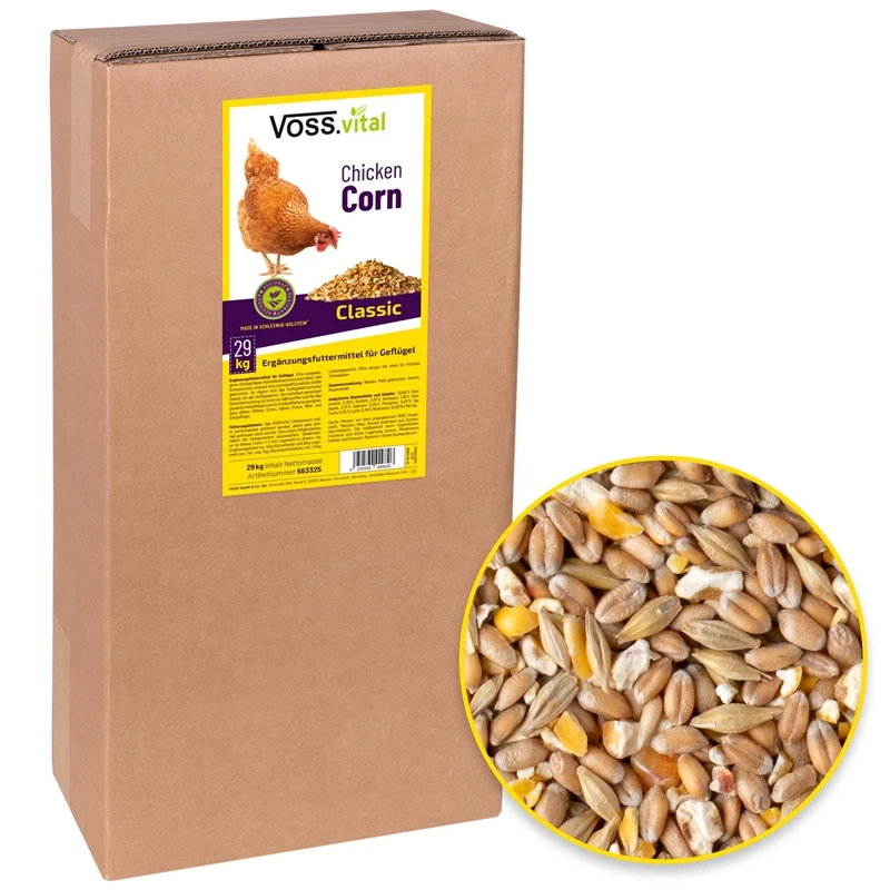 VOSS.vital - Hühnerfutter, Chickencorn, 29kg 3 VOSS.vital - Hühnerfutter, Chickencorn, 29kg