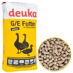 Deuka G/E Gekörnt, Mast- Und Reifefutter Für Gänse Und Enten, 25kg