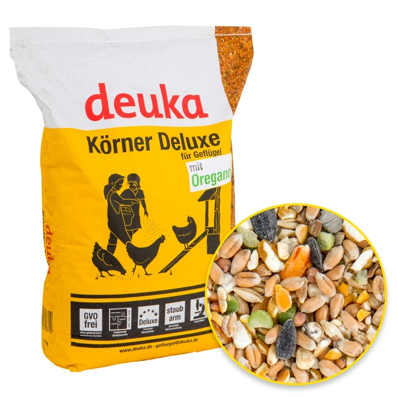Deuka Körner Deluxe, Premium-Körnermischung Für Geflügel, 15kg 3 Deuka Körner Deluxe, Premium-Körnermischung Für Geflügel, 15kg