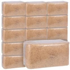 Palette Leinenstroh - Tier-Einstreu, Einstreu, Flachseinstreu, 15 X 20kg