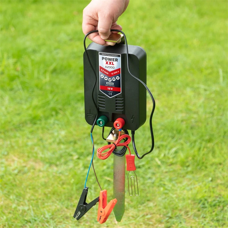 "Power XXL A2000" - Schlagstarkes 12V Weidezaungerät, Lange Zäune 6 "Power XXL A2000" - Schlagstarkes 12V Weidezaungerät, Lange Zäune – Bild 4