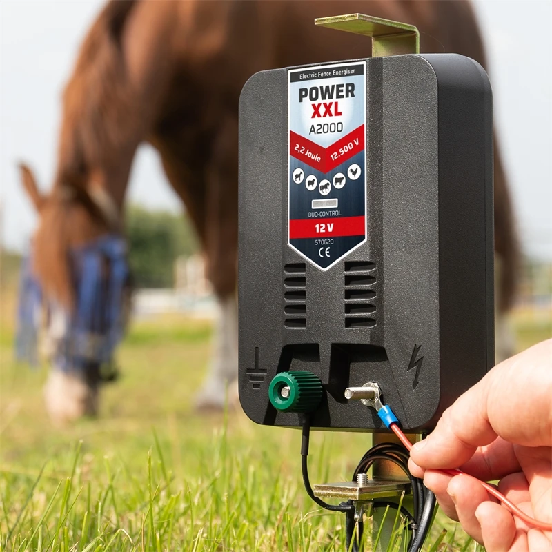 "Power XXL A2000" - Schlagstarkes 12V Weidezaungerät, Lange Zäune 8 "Power XXL A2000" - Schlagstarkes 12V Weidezaungerät, Lange Zäune – Bild 6