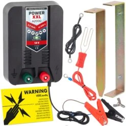 "Power XXL A2000" - Schlagstarkes 12V Weidezaungerät, Lange Zäune